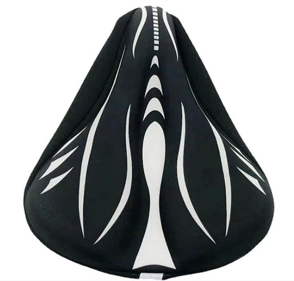 Funda de silicón suave, impermeable y transpirable para asiento de bicicleta