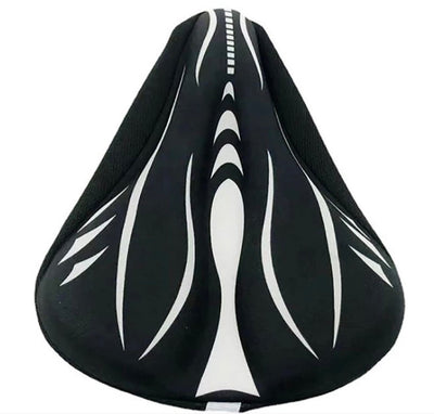 Funda de silicón suave, impermeable y transpirable para asiento de bicicleta