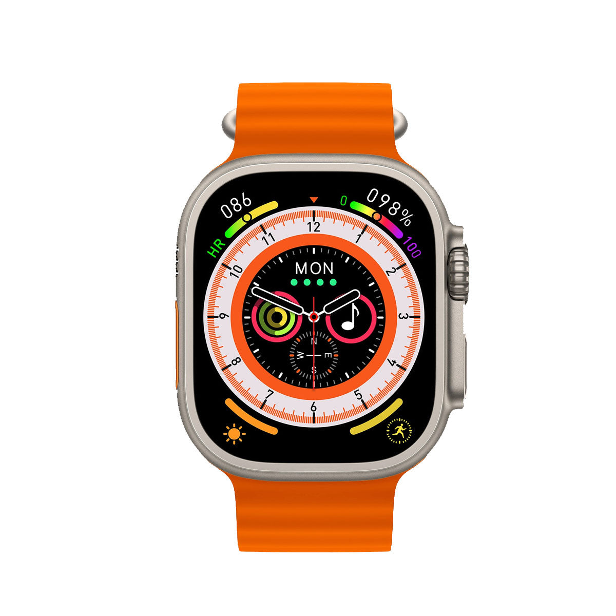 Smartwatch Reloj Fralugio Va9 Ultra 2 Chat Gpt 2gb Rom Nfc
