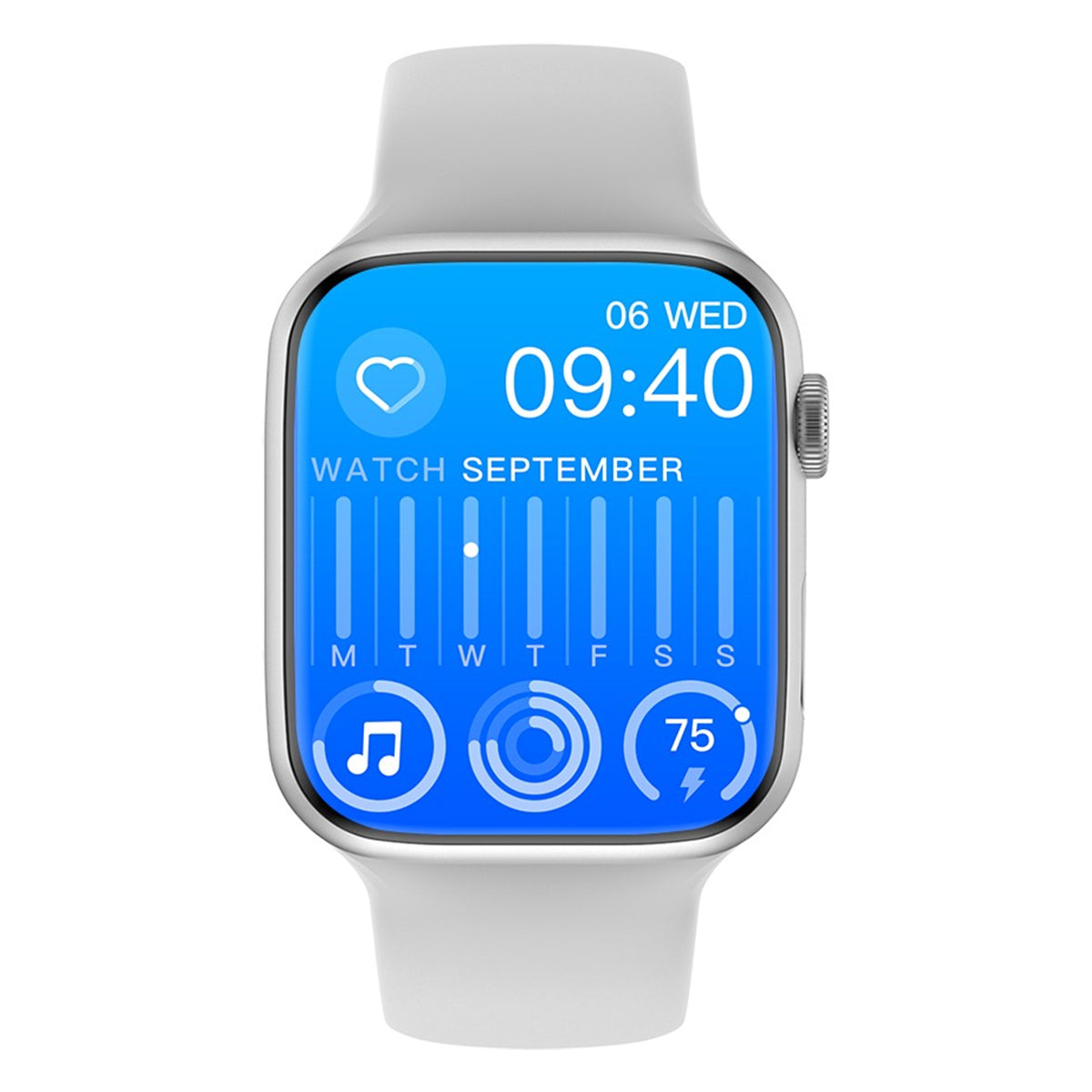 Reloj Inteligente Smart Watch Watch 9 W59 Fralugio Ecg 2.2 Pulgadas