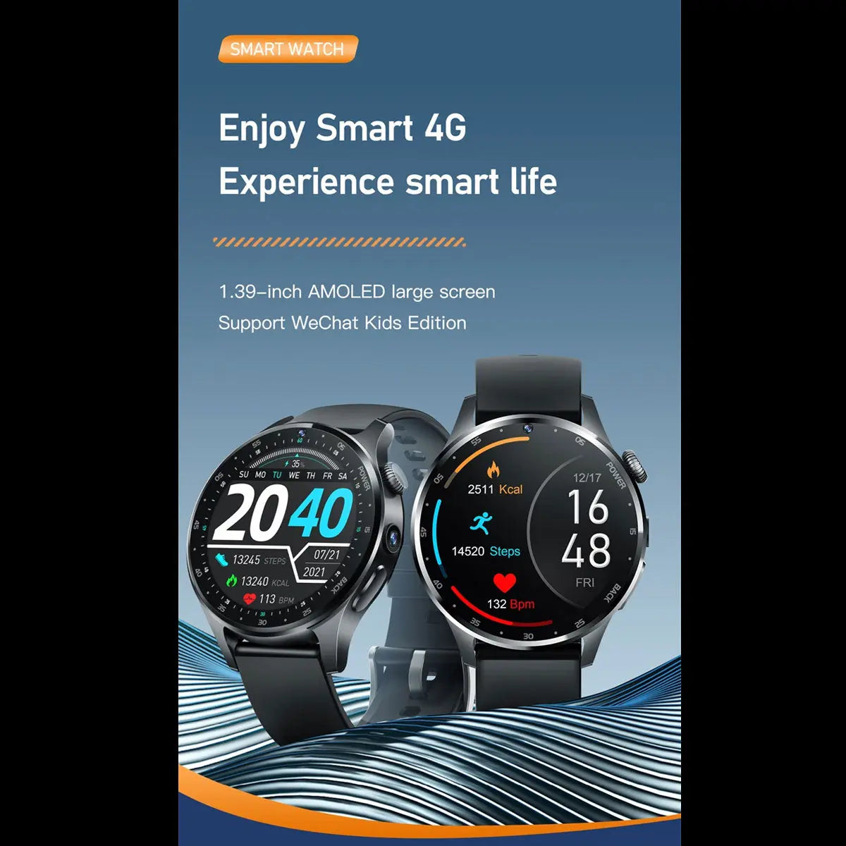 Smartwatch Fralugio X300 Pro Android 8.1, 4GB RAM, 64GB ROM - Fralugio