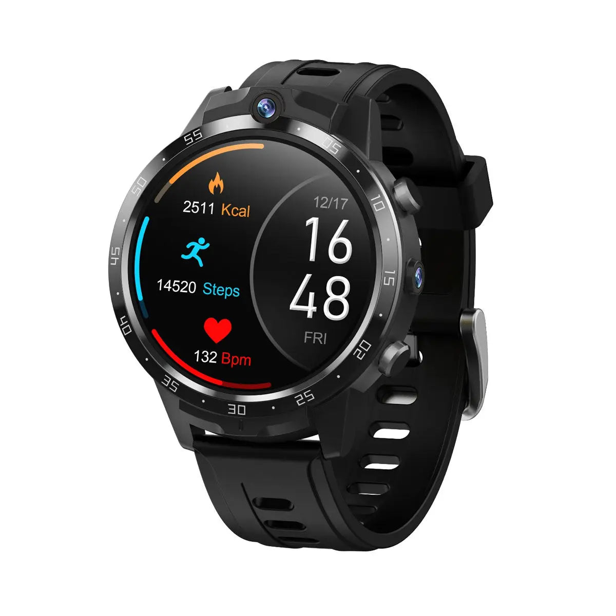 Smartwatch Reloj Android X600S Fralugio 2 Cámaras Wifi 4G NFC