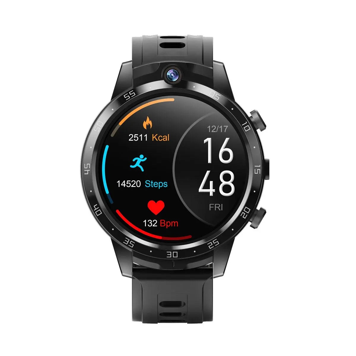 Smartwatch Reloj Android X600S Fralugio 2 Cámaras Wifi 4G NFC