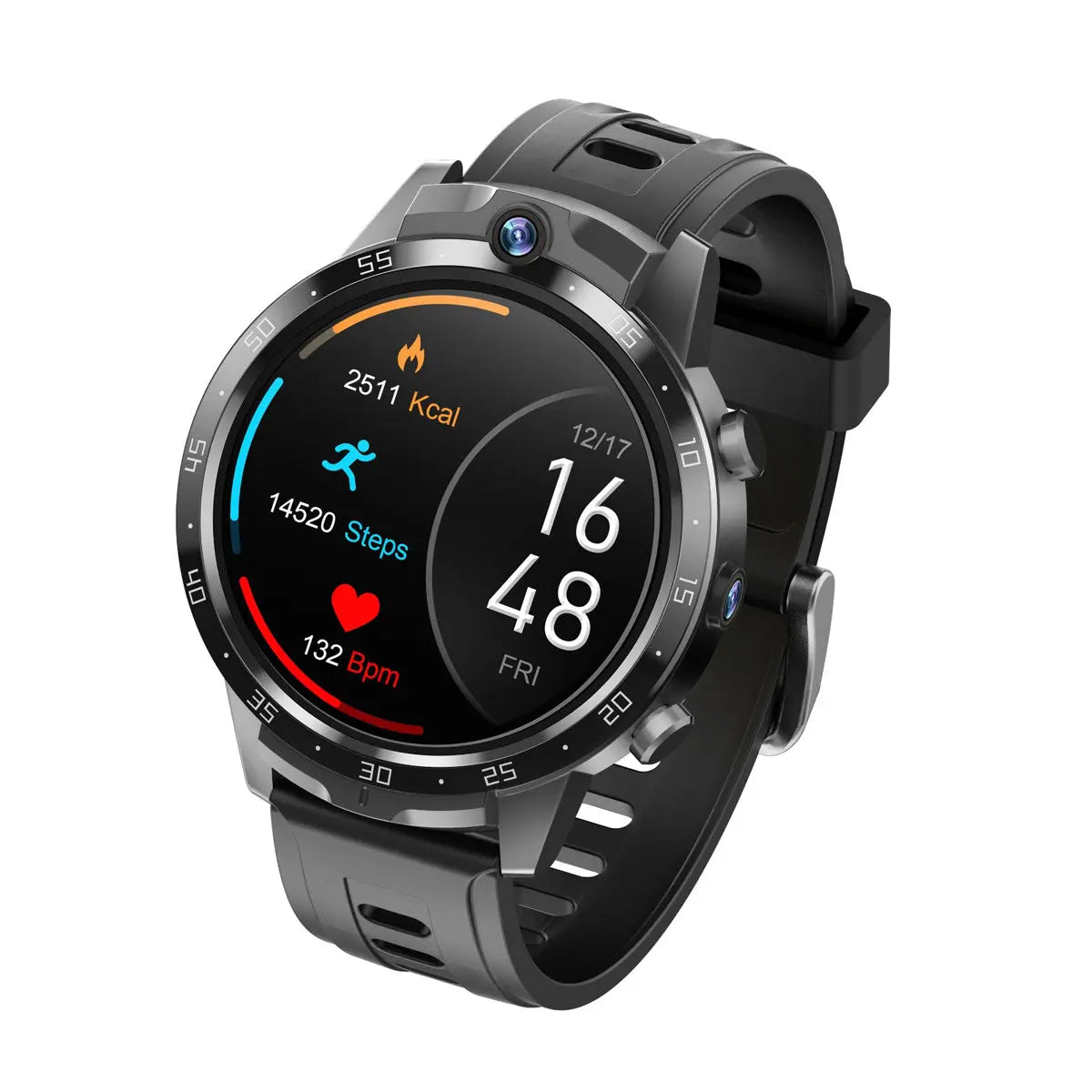 Smartwatch Reloj Android X600S Fralugio 2 Cámaras Wifi 4G NFC