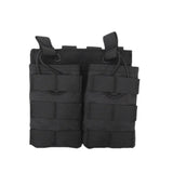 Porta cargador doble con sistema MOLLE en caqui, negro y estilo T3 — imagen 2 de 2