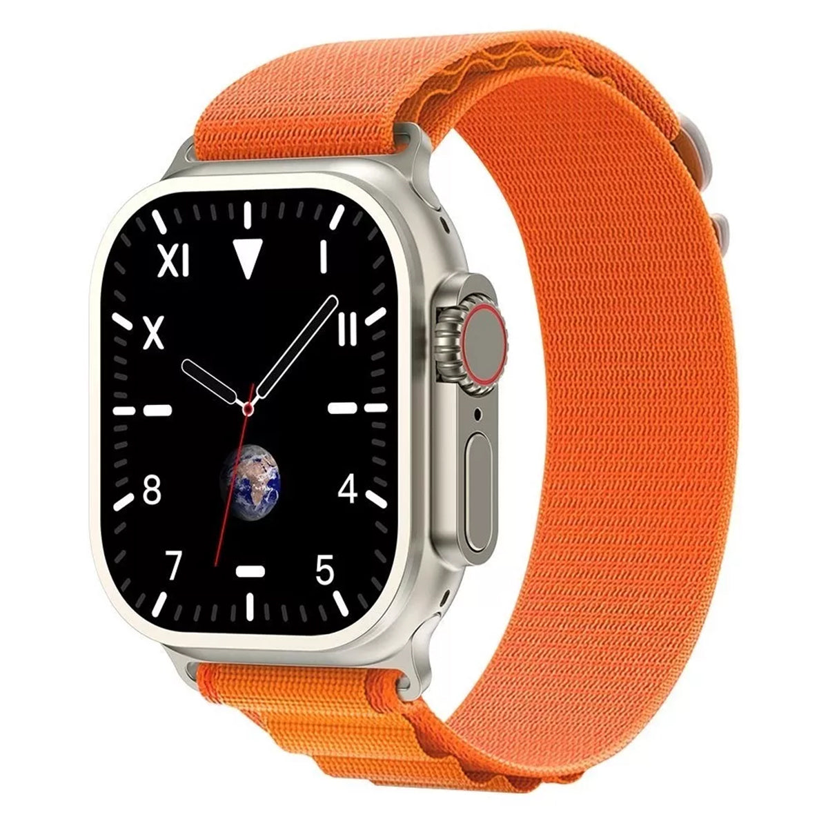 Smartwatch Reloj Z69 Ultra Fralugio 2 Extensible Brujula Nfc
