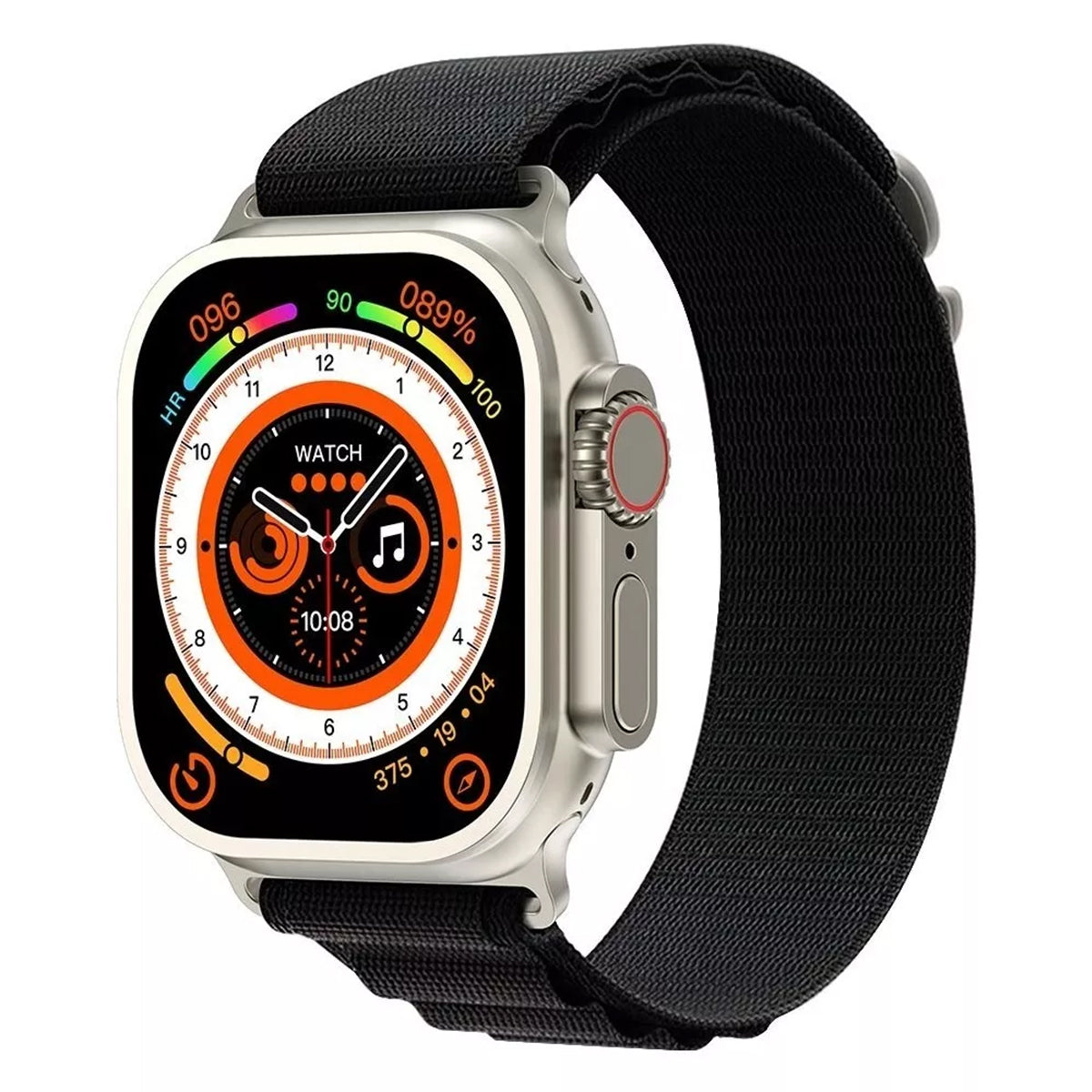 Smartwatch Reloj Z69 Ultra Fralugio 2 Extensible Brujula Nfc