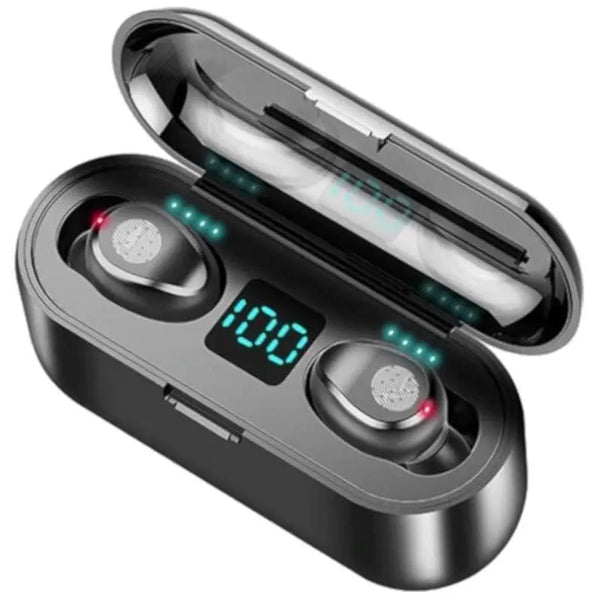 Audifonos Inalambricos Bluetooth 5.0 Manos Libres F9 Touch Fralugio Tws Fralugio