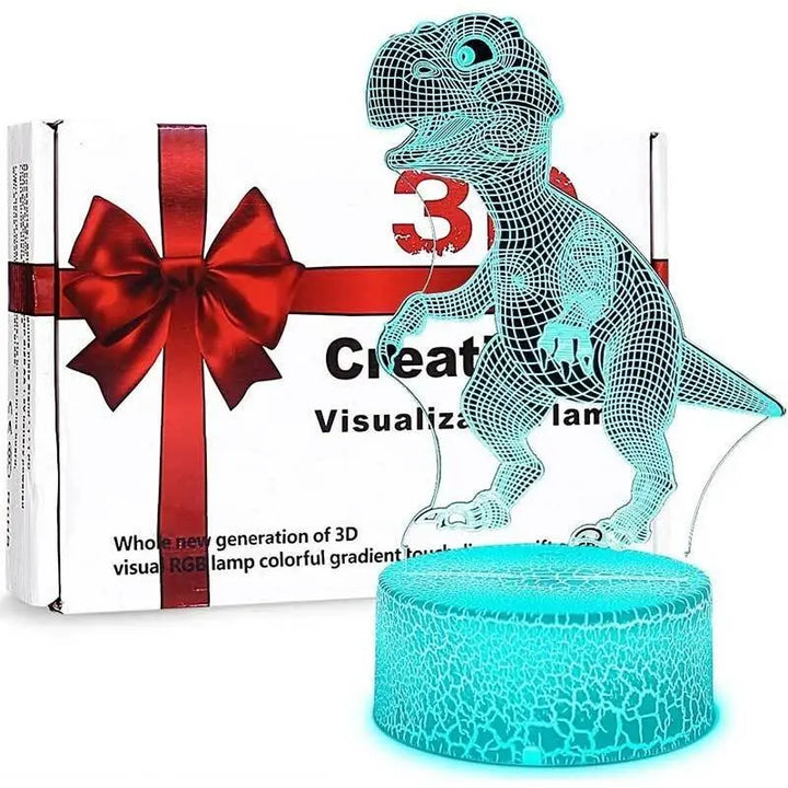 lampara de dinosaurio 3d fralugio