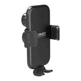 Cargador De Auto Wireless Inducción Qi Fralugio A8 Carga 15 Watts Máximo