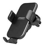 Cargador De Auto Wireless Inducción Qi Fralugio A8 Carga 15 Watts Máximo