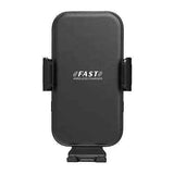 Cargador De Auto Wireless Inducción Qi Fralugio A8 Carga 15 Watts Máximo