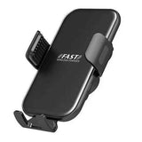 Cargador De Auto Wireless Inducción Qi Fralugio A8 Carga 15 Watts Máximo