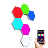Luces RGB 6 Paneles Audiorítmico con Conexión Bluetooth 16 millones de colores