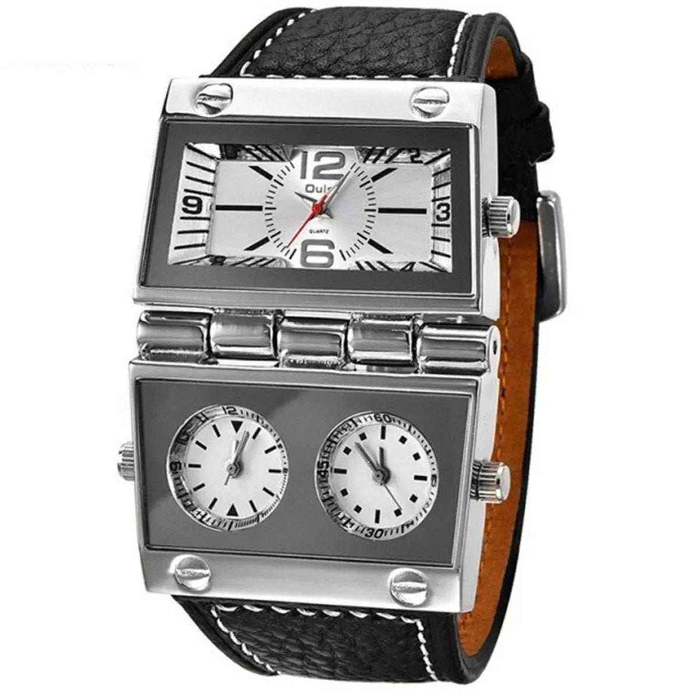 Reloj de Lujo Para Caballero Hp9525 Acero Inoxidable 3 Maquinas