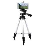Tripie 1.30m Con Soporte Celular Fralugio Camara Base Universal Video